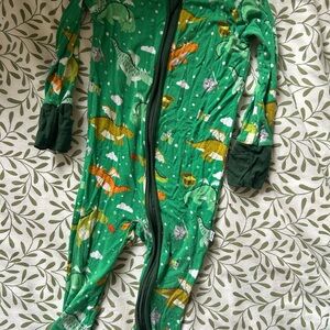 Little Sleepies Dragon Zip Onesie